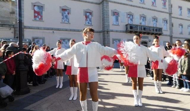 Il Team Sardegna Majorettes protagonista del Carnevale in Sardegna a Tempio Pausania, Alghero, Nuoro
