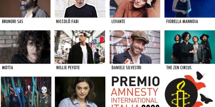 Dieci canzoni candidate al Premio Amnesty International Italia 2020, sezione Big