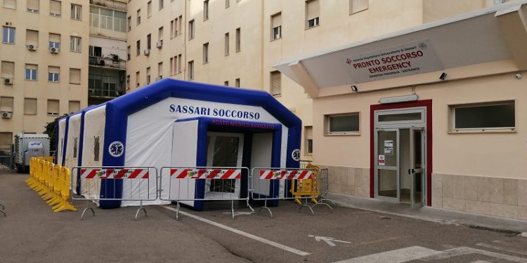 Aou di Sassari: «Non si deve accedere la Pronto Soccorso se si pensa di essere stati contagiati dal coronavirus»