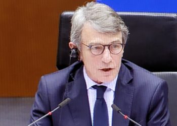 Il presidente David Sassoli ha aperto la sessione plenaria di marzo a Bruxelles