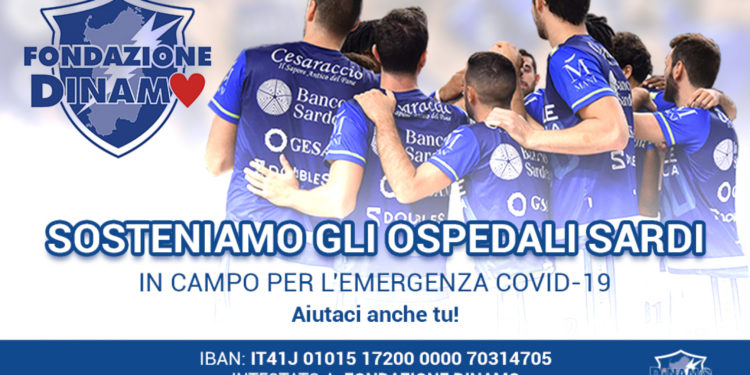 La Dinamo Banco di Sardegna e la Fondazione Dinamo scendono in campo per l’emergenza Covid-19