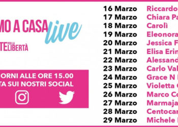 ‘Restiamo a casa live – Aspettando Arte per la libertà’