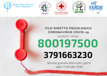 I dati più significativi del filo diretto di assistenza psicologica Covid 19