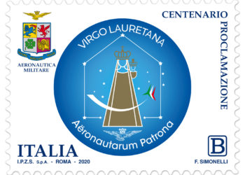 Ieri il ministero dello Sviluppo economico ha emesso un francobollo celebrativo della Madonna di Loreto