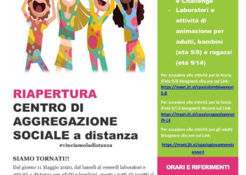 Il Centro di aggregazione sociale di Sennori si sposta sul web