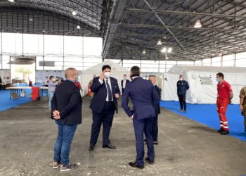 Christian Solinas: «Con l’ospedale mobile, sosteniamo e potenziamo l’assistenza sanitaria per l’emergenza»