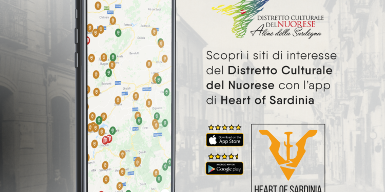 Nell’App Heart of Sardinia i tesori del Distretto Culturale del Nuorese