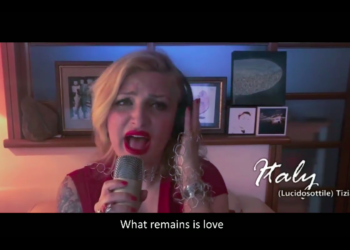Tiziana Troja di Lucidosottile canta per l’Italia nel brano internazionale “We are the people” sul dramma mondiale del Coronavirus