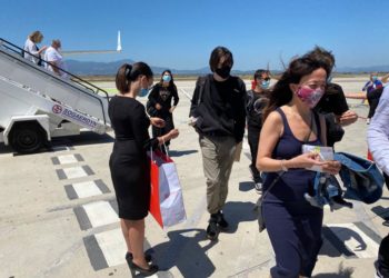 Coldiretti Cagliari accoglie i turisti con il gel igienizzante al mirto