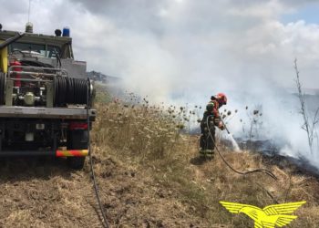 Un incendio sta attualmente interessando le campagne di Baunei, in località Osulai