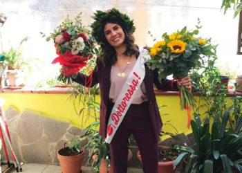 Villacidro: la laurea a distanza di Giorgia Casu