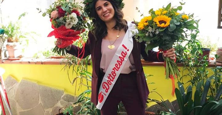 Villacidro: la laurea a distanza di Giorgia Casu