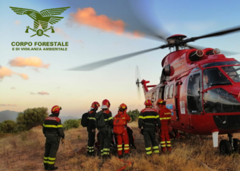 Nella giornata odierna, su un totale di 21 incendi, 4 hanno richiesto l’intervento dei mezzi aerei del Corpo forestale