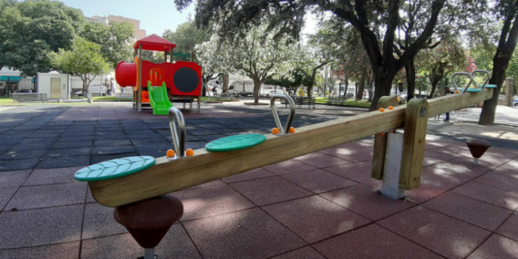 Sassari: nuovi giochi per i giardini pubblici di viale Italia