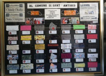 L’OPI di Carbonia Iglesias consegnerà venerdì mattina, alle 11.00, al sindaco di Sant’Antioco, il quadro che racchiude l’opera delle 34 sarte “Mani d’Oro”