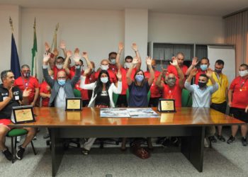 Gli assessori Mario Nieddu e Alessandra Zedda hanno incontrato i ragazzi della Polisportiva Olimpia Onlus