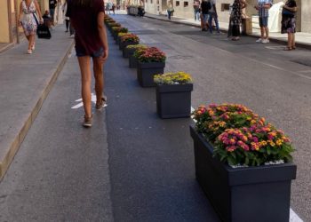 Zona 30 km/h e fioriere, così cambia il centro: nuovo look per il centro di Sassari