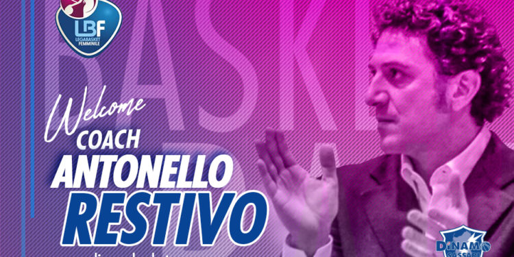 Antonello Restivo guiderà la Dinamo femminile