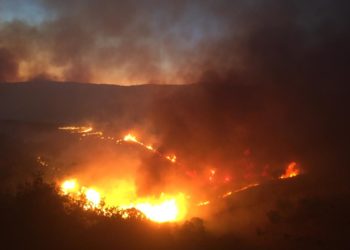 Nuoro: incendio in località “Su Berrinaiu”, concluse le operazioni di bonifica