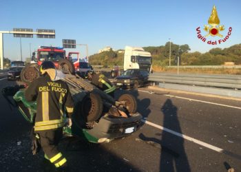 Olbia: incidente stradale in direzione dell’aeroporto, due persone in ospedale