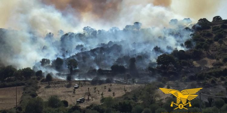 Giornata durissima per gli incendi, su 28 ben 10 hanno richiesto l’intervento dei mezzi aerei