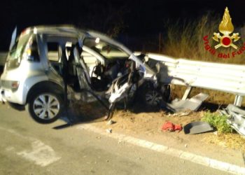 Decimomannu: incidente stradale all’altezza della rotonda, 1 morto e 4 feriti