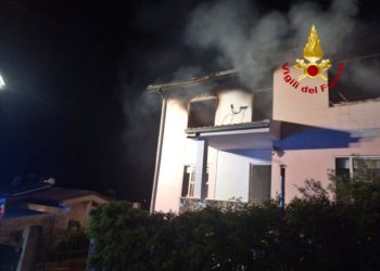 Incendio la scorsa notte in un’abitazione di Sant’Andrea Frius
