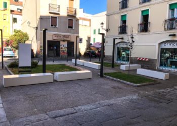Alghero: piazza Ginnasio ha un nuovo look