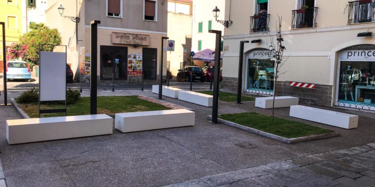 Alghero: piazza Ginnasio ha un nuovo look