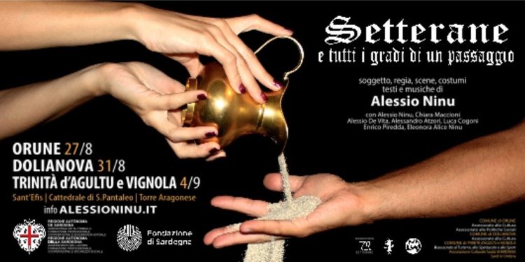 Setterane, lo spettacolo commovente e multidisciplinare di Alessio Ninu in scena