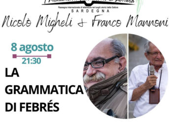 Nicolò Migheli sabato 9 agosto presenta a Santa Teresa di Gallura “La grammatica di Febrés”