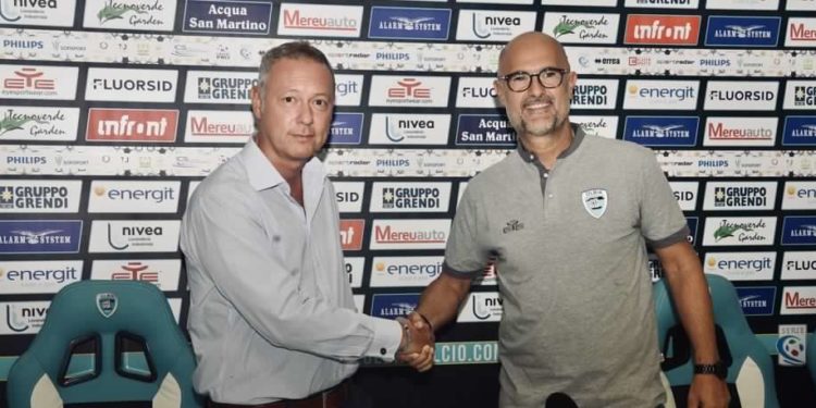 Olbia Calcio: presentato il nuovo tecnico Max Canzi