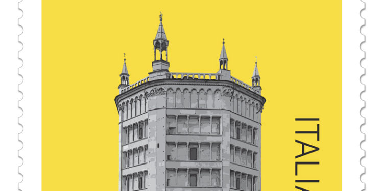 Il ministero dello Sviluppo economico ha emesso n francobollo celebrativo di Parma capitale della cultura