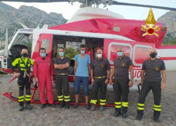 Dorgali: un 34enne russo si perde a Cala Luna, lo salvano i vigili del fuoco