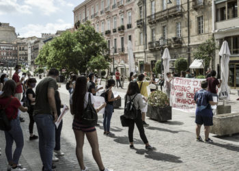 Non si fermano le proteste degli studenti universitari di Cagliari