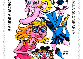 Lunedì 21 settembre il Mise ha emesso un francobollo ordinario della serie tematica “le Eccellenze italiane dello spettacolo” dedicato a Sandra Mondaini e Raimondo Vianello