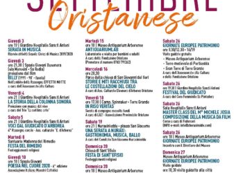 Settembre Oristanese, ecco il programma