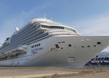 A Cagliari arriva la Costa Diadema. Massimo Deiana: «Timido segnale di riapertura della Sardegna alle crociere.»