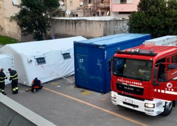 Sassari: tre tende a supporto del Pronto soccorso