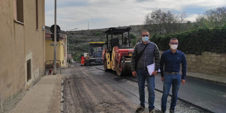 Nuovo manto stradale nelle vie di Sennori