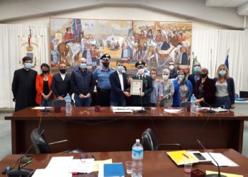 Sennori: diploma e nastrino di lungo comando per il capitano Giovanni Chessa