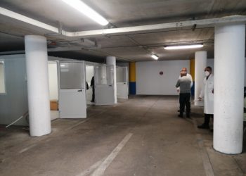 Tamponi, al Palazzo Rosa una nuova area per i test
