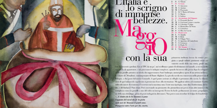 E’ stata presentato, a Roma, il Calendario Storico dell’Arma dei Carabinieri 2021