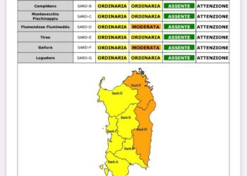 Il Centro funzionale decentrato della Protezione civile ha emesso un nuovo avviso di criticità idrogeologica e idraulica, di colore giallo