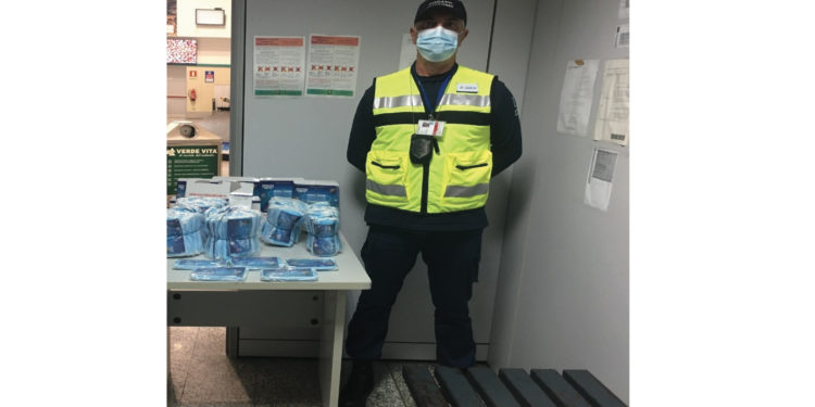 I funzionari dell’Agenzia Dogane e Monopoli (ADM) di Sassari hanno sequestrato 900 mascherine all’aeroporto di Alghero