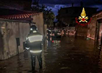 Maltempo nell’Oristanese, intervengono i vigili del fuoco
