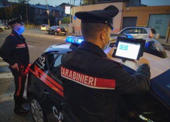Iglesias: i carabinieri hanno sanzionato uno studente 24enne, trovato a viaggiare in auto dopo le 22.00 senza giustificato motivo