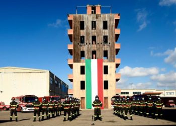 Si è svolta oggi la cerimonia di giuramento dell’88° corso allievi Vigili del fuoco