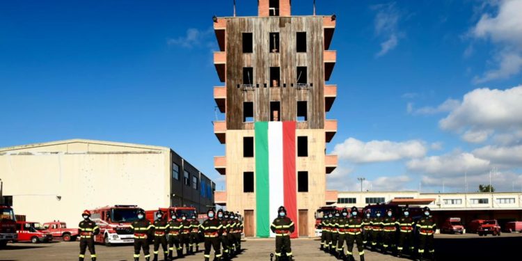 Si è svolta oggi la cerimonia di giuramento dell’88° corso allievi Vigili del fuoco