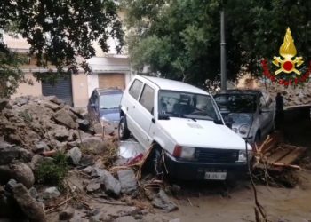 L’alluvione a Bitti: proseguono gli interventi dei vigili del fuoco